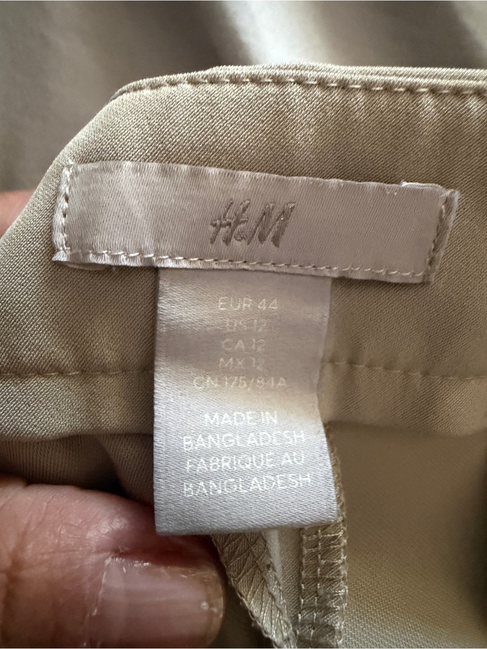 H&M Trouser Bundle - Taupe, White & Black - Picture 5 of 9